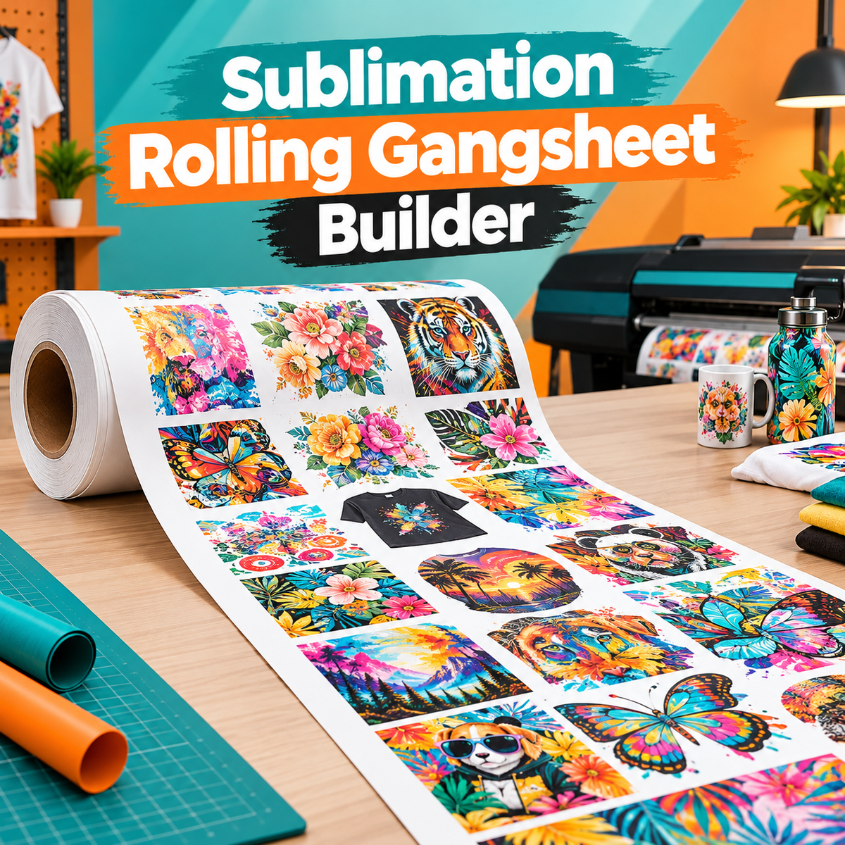 sublimation rolling gangsheet
